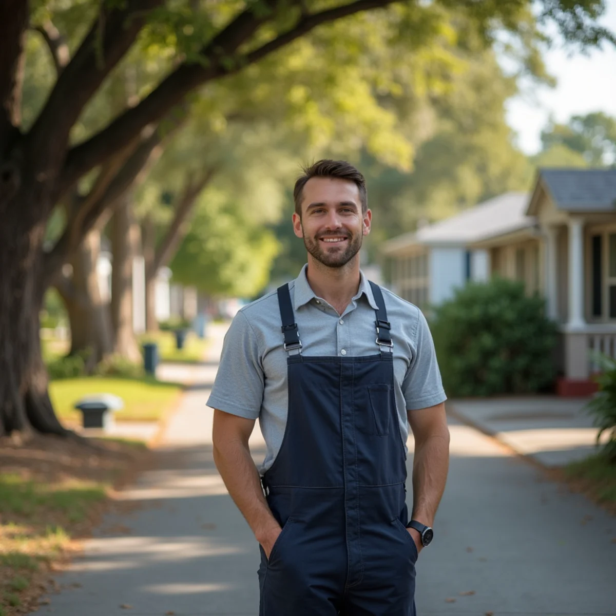 Red Eagle Plumbers serving a residential neighborhood in Dunedin, FL