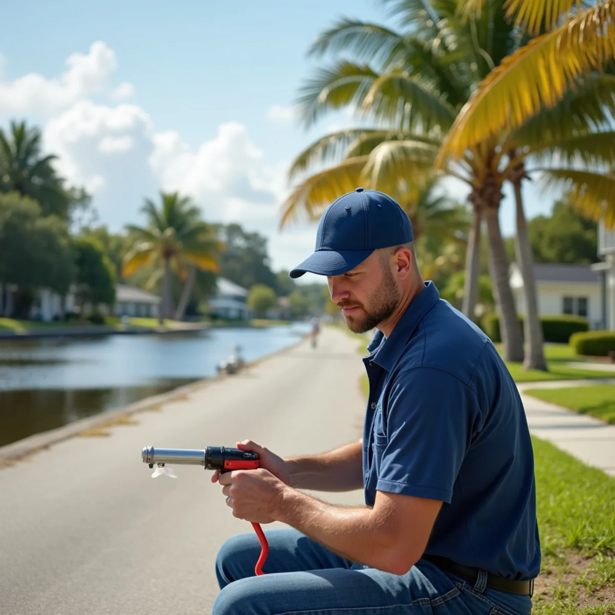Red Eagle Plumbers serving a residential neighborhood in New Port Richey, FL