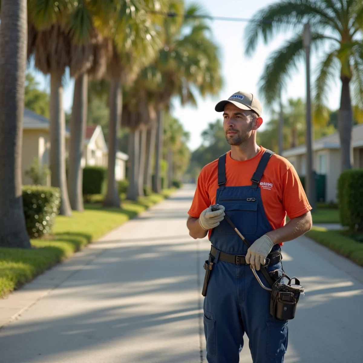 Red Eagle Plumbers serving a residential neighborhood in Palm Harbor, FL