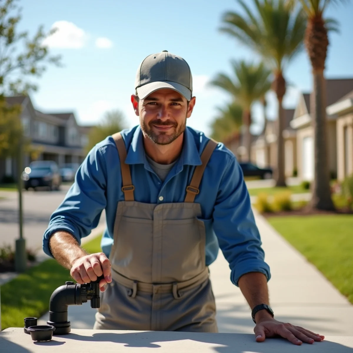 Red Eagle Plumbers serving a residential neighborhood in Trinity, FL
